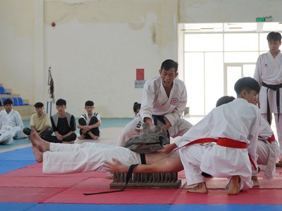 Phát triển Karate phong trào gắn với thể thao thành tích cao