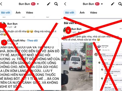 Đăng thông tin sai sự thật về bắt cóc người, cô gái bị công an mời đến làm việc