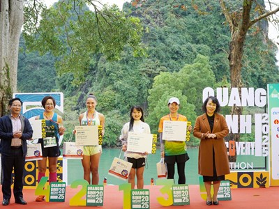 Gần 1.300 VĐV trong nước và quốc tế tham gia Giải Quảng Bình Discovery Marathon lần thứ 5