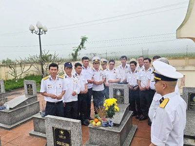 Tri ân các anh hùng liệt sĩ Gạc Ma