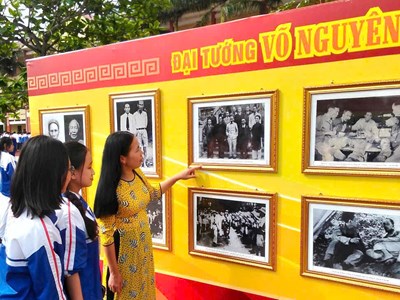 Triển lãm “Đại tướng Võ Nguyên Giáp - Cuộc đời và sự nghiệp”