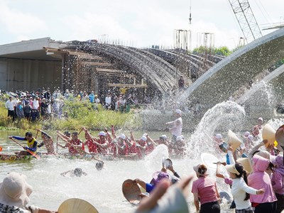 Tổ chức Lễ hội đua, bơi thuyền truyền thống trên sông Kiến Giang năm 2025