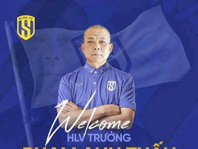 Câu lạc bộ Sông Lam Nghệ An chính thức thay huấn luyện viên trưởng