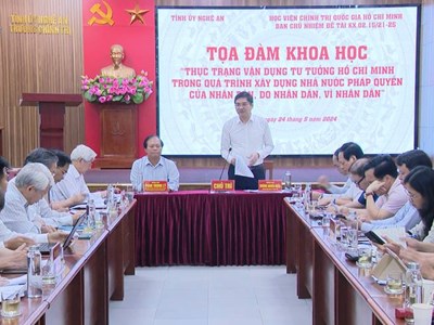 Vận dụng tư tưởng Hồ Chí Minh trong quá trình xây dựng Nhà nước pháp quyền 