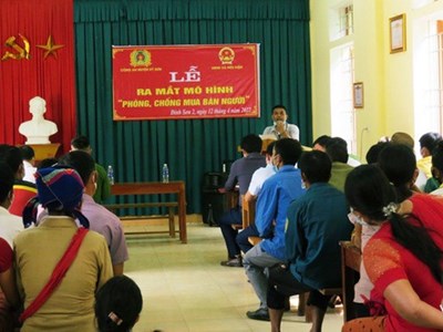 Tăng cường phòng, chống mua bán phụ nữ, trẻ em ở miền núi