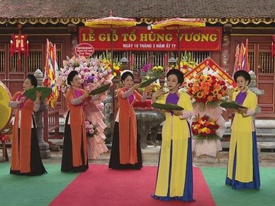 Long trọng tổ chức Lễ Giỗ Tổ Hùng Vương