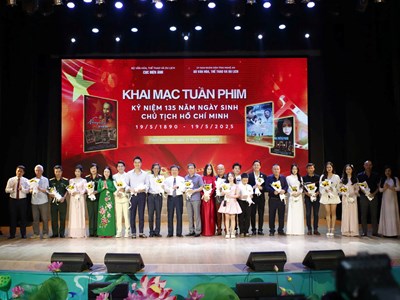Khai mạc Tuần phim kỷ niệm 135 năm Ngày sinh Chủ tịch Hồ Chí Minh 