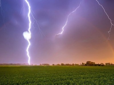 Đang gieo mạ trên đồng, một người đàn ông bị sét đánh tử vong