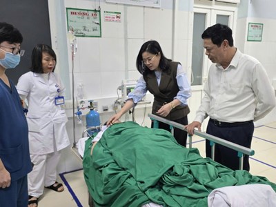 Các nạn nhân bị tấn công ở Bệnh viện Sản Nhi Nghệ An qua cơn nguy kịch