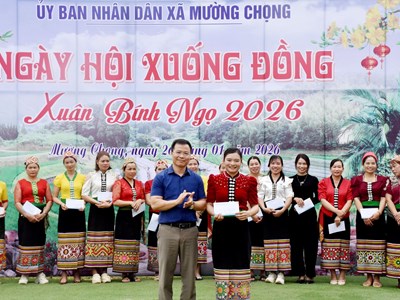Rộn ràng sắc xuân Mường Chọng