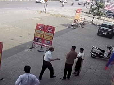 Công an vào cuộc vụ tài xế taxi dùng gạch tấn công khách