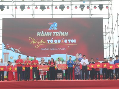 Khởi động hành trình “Tôi yêu Tổ quốc tôi” năm 2026
