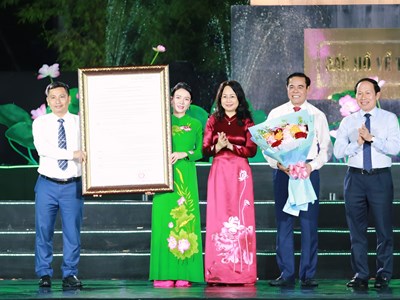 Khai mạc Lễ hội Làng Sen năm 2026 và công bố Quyết định công nhận Khu du lịch quốc gia Kim Liên
