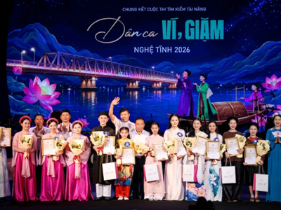 Những “hạt giống” mới cho dân ca Ví, Giặm Nghệ Tĩnh trong đời sống đương đại