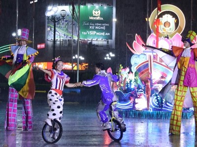 Sôi động, tưng bừng sắc màu Carnival Nghệ An 2026