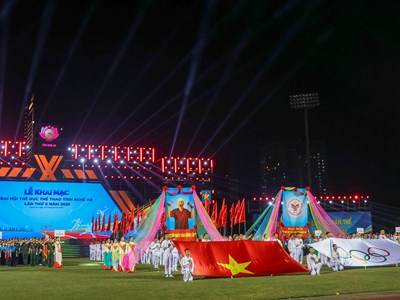 Sôi nổi ngày hội thể thao lớn nhất toàn tỉnh Nghệ An năm 2026
