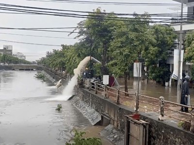 Nghệ An “tăng tốc” các giải pháp chống ngập cho đô thị Vinh