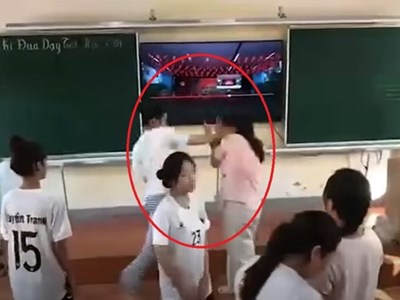 Xác minh clip nữ sinh bị đánh hội đồng khi đang tập văn nghệ