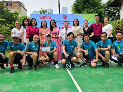 Sôi động Giải Pickleball Báo Văn Hóa năm 2025