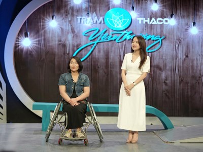 Bánh xe nghị lực của “nữ chiến binh” đất thép