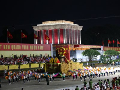 Khí thế hào hùng tại Quảng trường Ba Đình lịch sử