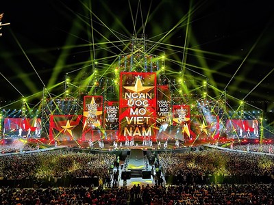 “Cảm hứng Việt” được lan tỏa từ những đại nhạc hội của VTV