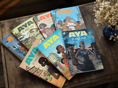 Góc nhìn sinh động về cuộc sống châu Phi qua truyện tranh