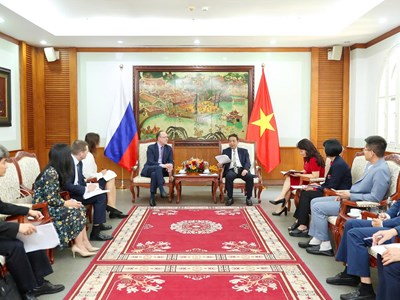 Việt Nam – Nga: Thúc đẩy hợp tác văn hóa, thể thao