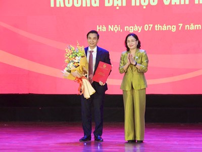 Công bố quyết định bổ nhiệm Hiệu trưởng và Phó Hiệu trưởng Trường Đại học Văn hóa Hà Nội