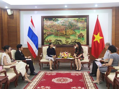 Việt Nam – Thái Lan: Thúc đẩy hợp tác VHTTDL nhân kỷ niệm 50 năm thiết lập quan hệ ngoại giao