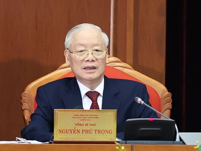 Toàn văn phát biểu của Tổng Bí thư Nguyễn Phú Trọng khai mạc Hội nghị lần thứ chín Ban Chấp hành Trung ương Đảng khóa XIII