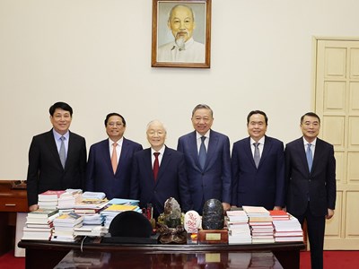 Trung ương giới thiệu Đại tướng Tô Lâm và ông Trần Thanh Mẫn để bầu giữ chức Chủ tịch nước, Chủ tịch Quốc hội