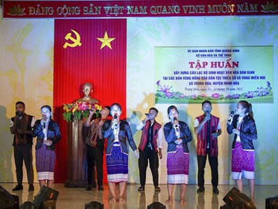 Bảo tồn văn hóa dân gian vùng đồng bào dân tộc thiểu số