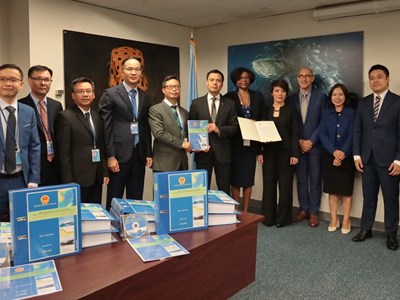 Việt Nam nộp đệ trình ranh giới thềm lục địa mở rộng khu vực giữa Biển Đông