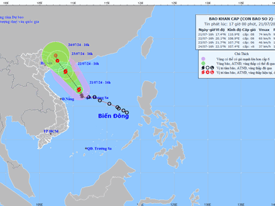 Tập trung ứng phó bão số 2 và mưa lũ