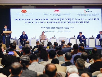 Thủ tướng dự Diễn đàn Doanh nghiệp Việt Nam - Ấn Độ