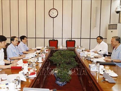 Tổng Bí thư, Chủ tịch nước Tô Lâm chủ trì Phiên họp thường kỳ Lãnh đạo chủ chốt