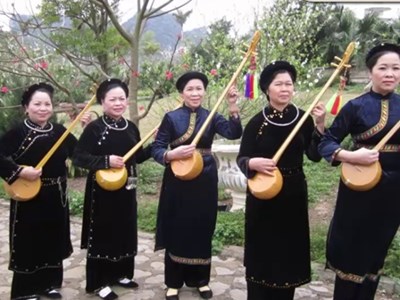 Do các nghệ nhân, nghệ sĩ, diễn viên là người dân tộc Tày, Nùng, Thái thực hiện