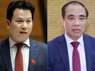 Cho thôi làm nhiệm vụ đại biểu Quốc hội đối với ông Đặng Quốc Khánh và ông Chẩu Văn Lâm