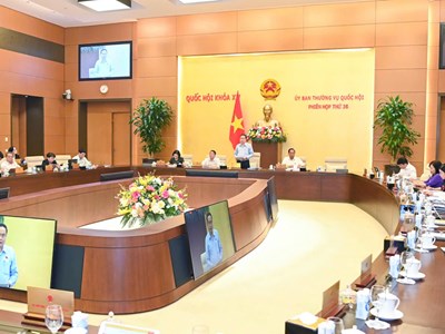 Ủy ban Thường vụ Quốc hội sẽ tiến hành chất vấn lĩnh vực VHTTDL và 8 lĩnh vực khác