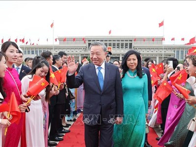 Tổng Bí thư, Chủ tịch nước Tô Lâm và phu nhân kết thúc tốt đẹp chuyến thăm cấp Nhà nước tới Trung Quốc