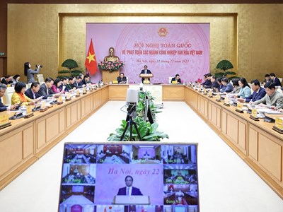 Chỉ thị của Thủ tướng Chính phủ về phát triển các ngành công nghiệp văn hóa Việt Nam