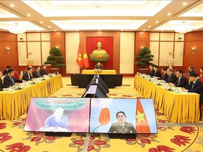Việt Nam - Nhật Bản nhất trí đẩy mạnh hợp tác kinh tế là trụ cột chính của quan hệ hai nước