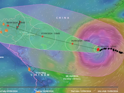 Đề nghị Trung Quốc và Philippines cho tàu cá Việt Nam vào trú, tránh siêu bão số 3