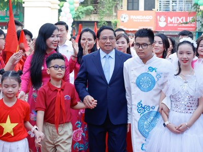 Lãnh đạo Đảng, Nhà nước dự lễ khai giảng năm học mới