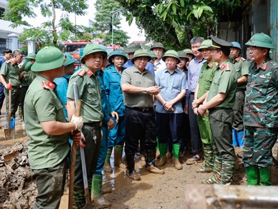 Thủ tướng chỉ đạo ứng phó, khắc phục hậu quả mưa lũ, thiên tai tại Yên Bái