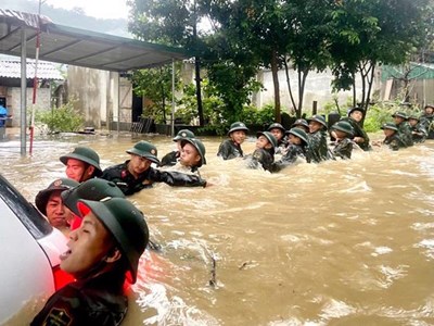 Tập trung cao độ khắc phục hậu quả do bão số 3 gây ra