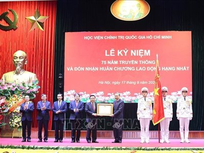 Xây dựng Học viện Chính trị quốc gia Hồ Chí Minh trở thành hình mẫu về công tác xây dựng Đảng