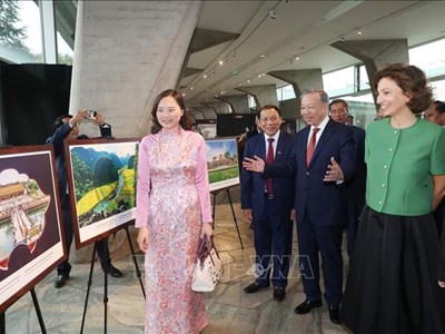 Tổng Giám đốc UNESCO đề cao vai trò hàng đầu của Việt Nam trong bảo tồn và phát huy giá trị di sản
