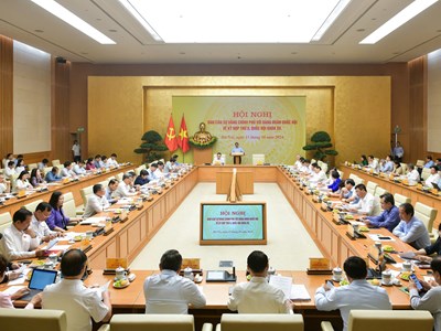 Ban Cán sự Đảng Chính phủ làm việc với Đảng đoàn Quốc hội về Kỳ họp thứ 8, Quốc hội khóa XV